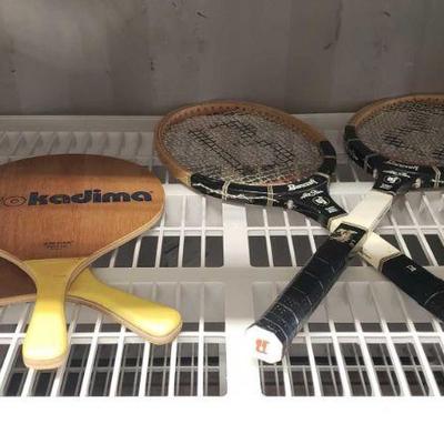 4530	

2 Tennis Rackets And Ping Pong Paddles
2 Tennis Rackets And Ping Pong Paddles