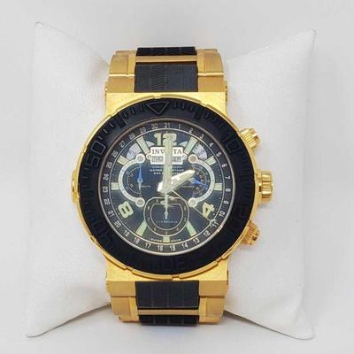 740	

Invicta Watch
Nonauthenticated, Face Measures Approx 51.1mm