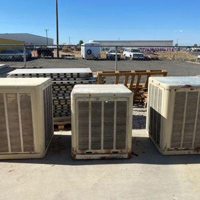 2902	

3 swamp Coolers
3 swamp Coolers Approx. 43â€H x 37â€W x 37â€L