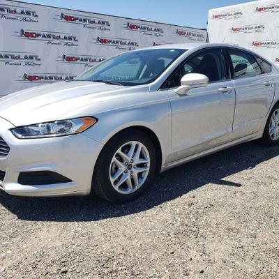 25	
2015 Ford Fusion
Year: 2015
Make: Ford
Model: Fusion
Vehicle Type: Passenger Car
Mileage: 52627
Plate: 7JXX019
Body Type: 4 Door...