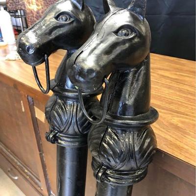 https://www.ebay.com/itm/124289474606	LAN9707: 2 horse head metal poles Local Pickup	BIN	250