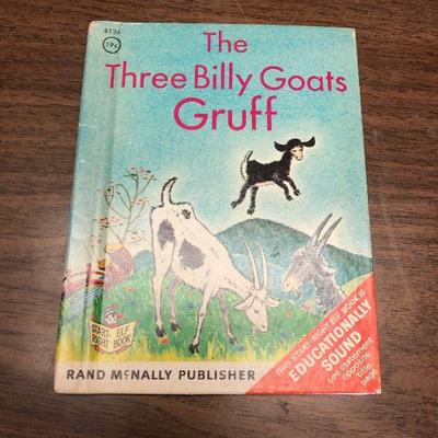 https://www.ebay.com/itm/124302492935	LX2081 The Three Billy Goats Gruff Randy McNally Elf Book 1966 ASIS	Auction Start after 08/19/2020...