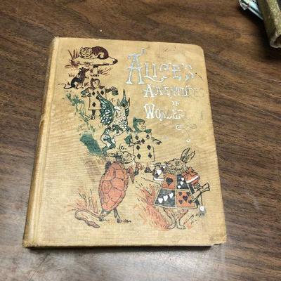 https://www.ebay.com/itm/124302458376	LX2057 Alice's Adventures in Wonderland by Lewis Carroll Henry Altemus Book ASIS	Auction Start...