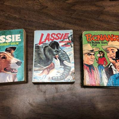 https://www.ebay.com/itm/124302486485	LX2076: 3 Whitman A Big Little Book ( Lassie and the Shaby Sheik, Lassie Adventure in Alaska,...