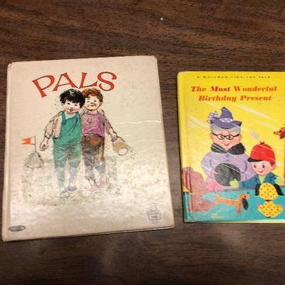 https://www.ebay.com/itm/124302506966	LX2086: 2 Whitman Children's Books ASIS, Pals The Most Wonderful Birthday Present	Auction...