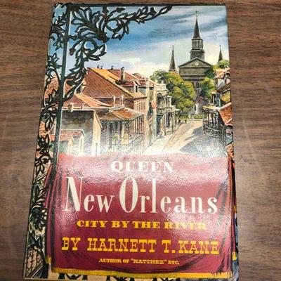 https://www.ebay.com/itm/114362042761	LX2072: Queen New Orleans City by the River By Harnettt T. Kane 1949 Book ASIS	Auction Start after...