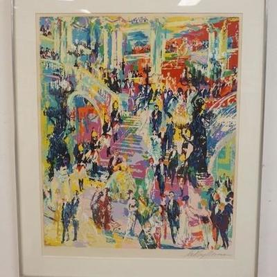 1017	LEROY NEIMAN SIGNED FRAMED ARTIST PROOF, IMAGE SIZE 25 3/4 IN X 32 1/2 IN, OVERALL DIMENSIONS 32 IN X 38 3/4 IN
