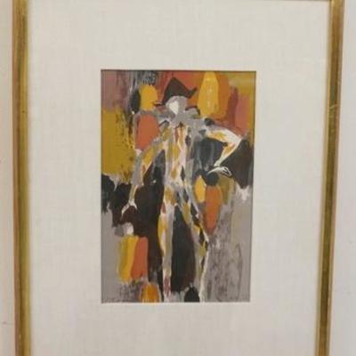 1021	ROGER MUHL FRAMED & SIGNED LITHOGRAPH, NUMBER 7/12, GALLERY TAG ON REVERSE DAVID FINDLAY, IMAGE SIZE 6 1/2 IN X 10 1/4 IN, OVERALL...