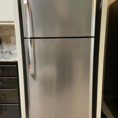 ~ Stainless steel Frigidaire refrigerator - $375