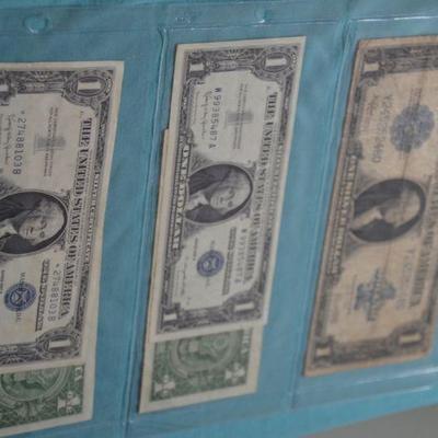 Star Note Blue and Large Bills