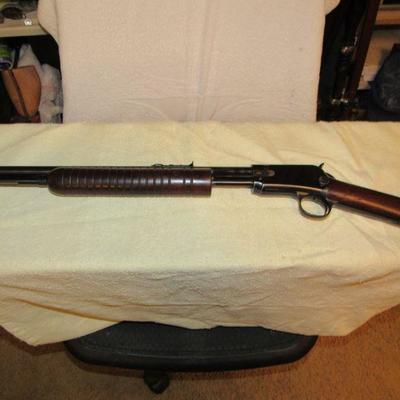 Winchester model 62A 22 pump action rifle made in 1942 