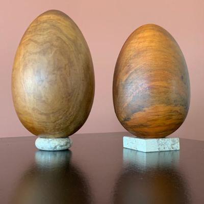 SHOP NOW @ HuntEstateSales.com! Ron Kent, Untitled Egg Form, Round Stone Base