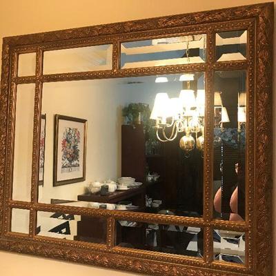 Gold Frame Mirror