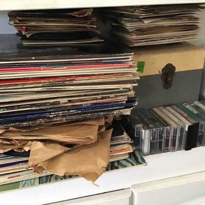 Vinyl Records & 8 Track Tapes