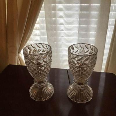 Matching Crystal Votive Lamps