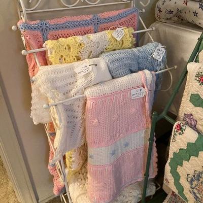 Hand made baby blankets