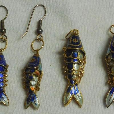 Fish Earrings and Pendants