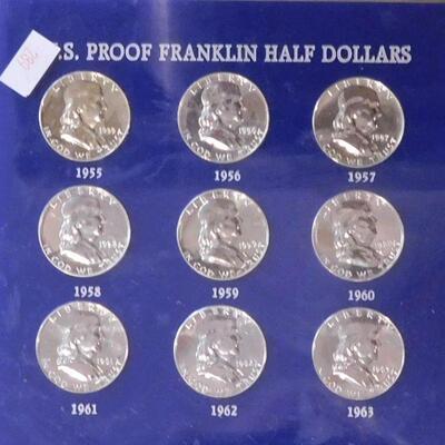 Franklin Proof Half Dollars