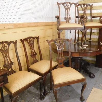 Mahogany Table and Chairs