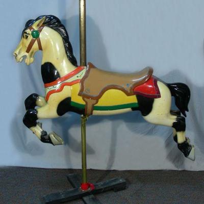 Rare vintage Allen Herschell carousel horse