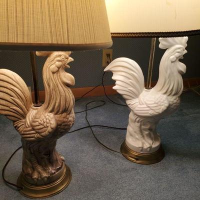 Rooster Lamps