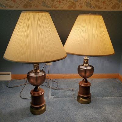 Bronze Glass Lamps