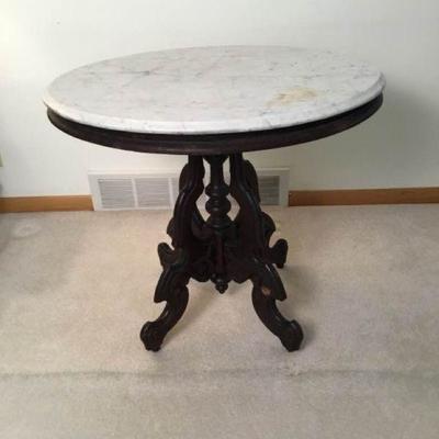 Marble Topped Table