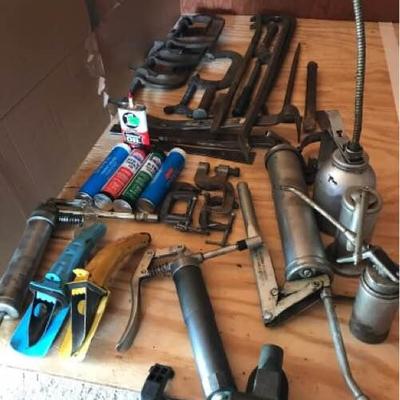 Clamps, Pry Bars, Oil Canisters, and More!