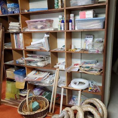 Embroidery Supplies, Pattern Craft Table Plus *SHELVING NOT INCLUDED*