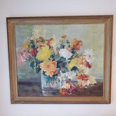 Flowers - Vintage Wall Art