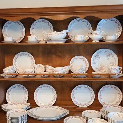 Beautiful China for Your Next Party *CABINET NOT INCLUDED*