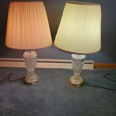 Elegant Glass Lamps