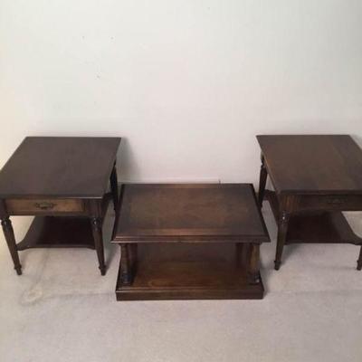 Trio of Ethan Allen Tables