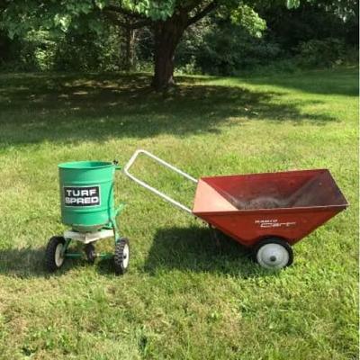 Turf Spred and Radio Cart