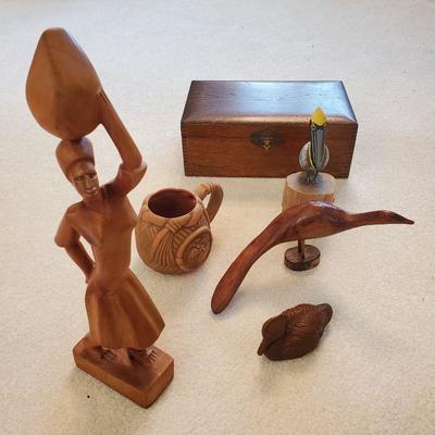 Unique Wood Decor and Box