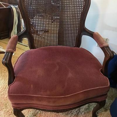 French provincial style chair $75