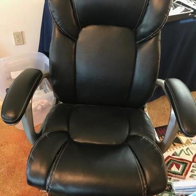 Leather office chair $85