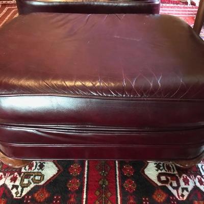 Southmark leather ottoman $150