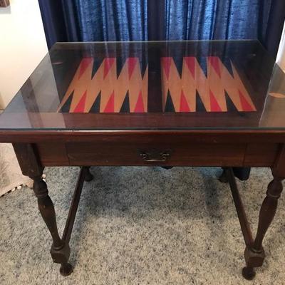 Backgammon table $185