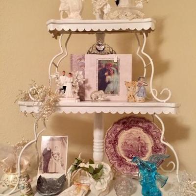 Collection of Vintage Wedding Toppers and Tiaras