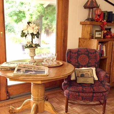 Family Room Filled with American Country Primitives