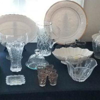 Lenox platters and bowls