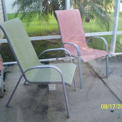 2 - Patio Chairs