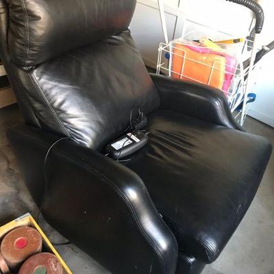 leather lift chair
