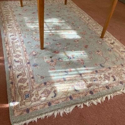 Benaras collection - geniune oriental rug.  Hand woven under expert supervision in the district of Beneras, India.  100% wool, a Nourison...