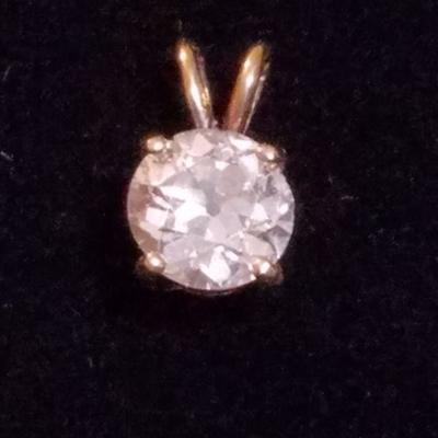 1.5 Carat I1 Diamond Pendant
