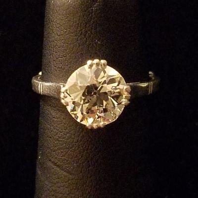 2+ Carat VVS2 Diamond Ring