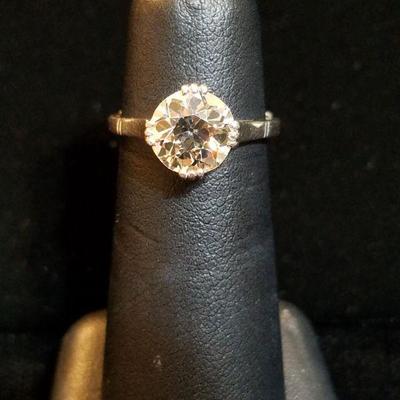 2+ Carat VVS2 Diamond Ring