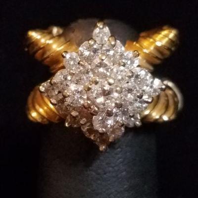 14k and Diamond Ring