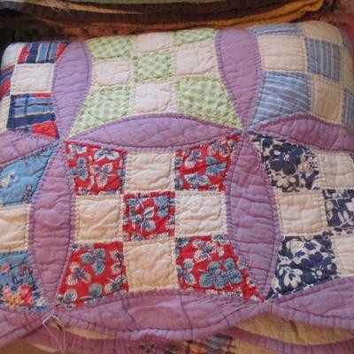 Antique handmade one-of-a-kind quilts!